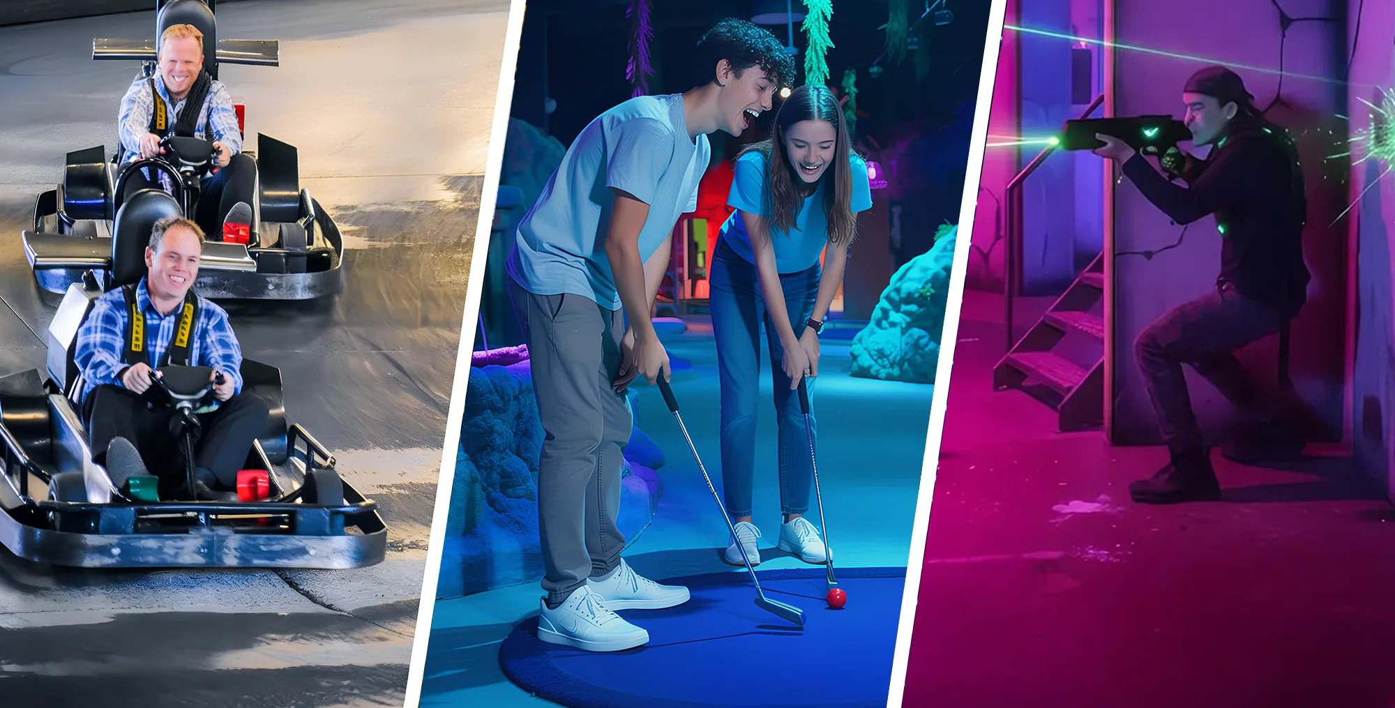 Buy Go-Kart & Attraction Tickets | Blake Jones Fun Center